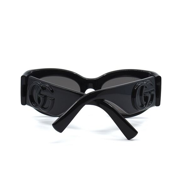 GUCCI GG1544S 001 BLACK GREY WOMEN'S AUTHENTIC SUNGLASSES - Picture 6 of 10